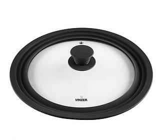 Кришка скляна Vinzer VZ-50249 24-28 см