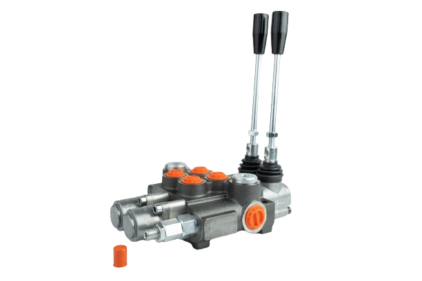 Гідророзподільник з плаваючим положенням Р40 двосекційний 40 л/хв, Болгарія Badestnost