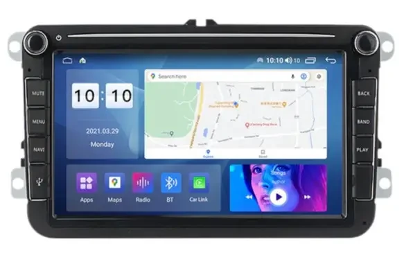 Штатна магнітола Volkswagen UNIVERSAL Android 12 K8021 4+32GB- IPS-Carplay