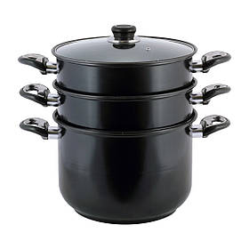 Пароварка 3-х рівнева Kamille KM-5832 26х32 см