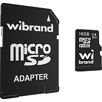 Micro SD 16GB/10 class Wibrand