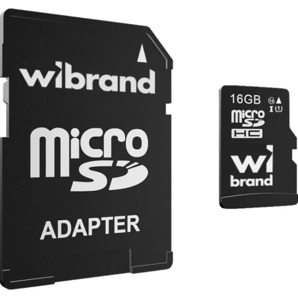 Micro SD 16GB/10 class Wibrand