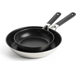 Набір сковорідок KitchenAid CSS CC005706-001 2 предмети чорний