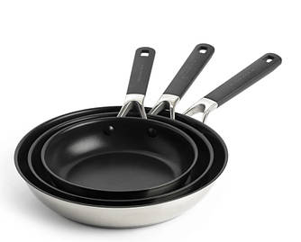 Набір сковорідок KitchenAid CSS CC005708-001 3 предмети чорний