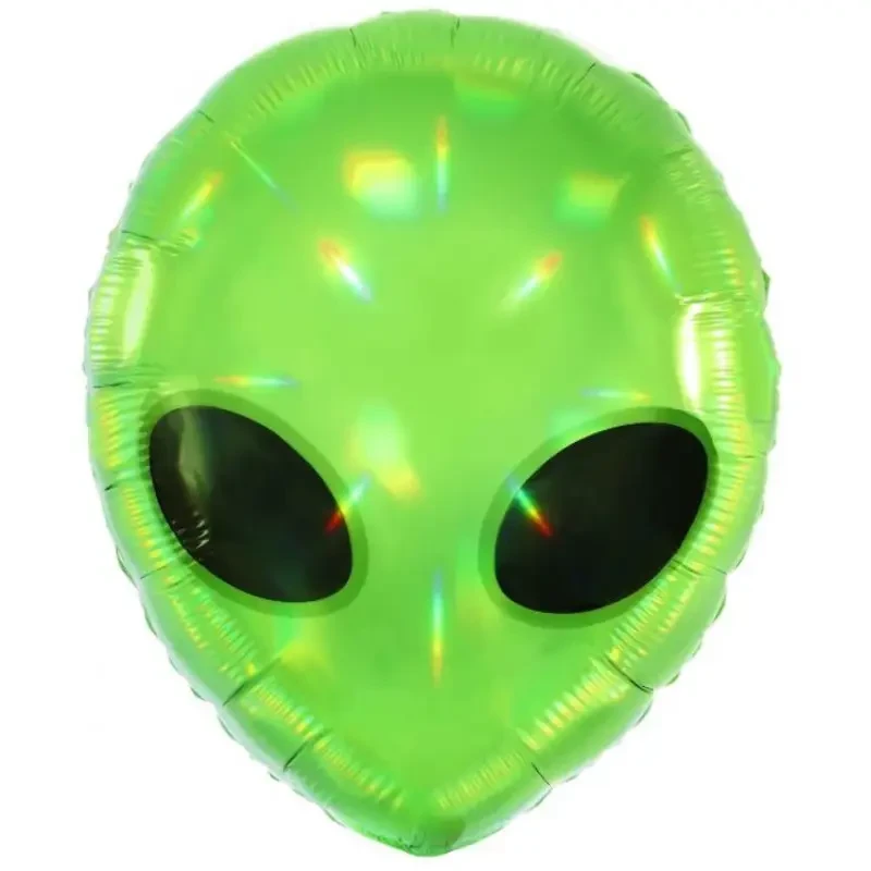 Фольгована куля Голова прибульця , 49х44 см