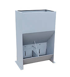 Годівниця для свиней на відкорм 2 секції 140 л 5-15 голів