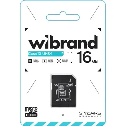 Micro SD 16GB/10 class Wibrand, фото 2