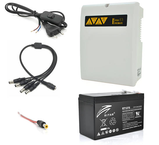 UPS ИБП комплект для бесперебойного питания для роутера/терминала ONU ...