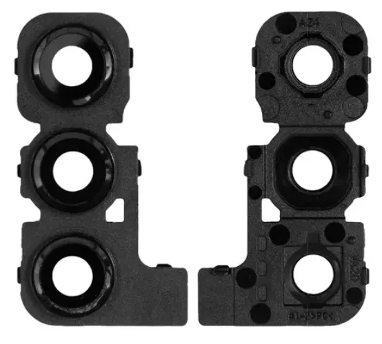 Скло камери для Samsung A24 (A245) чорне + рамка оригінал (знято з нового телефону), фото 1