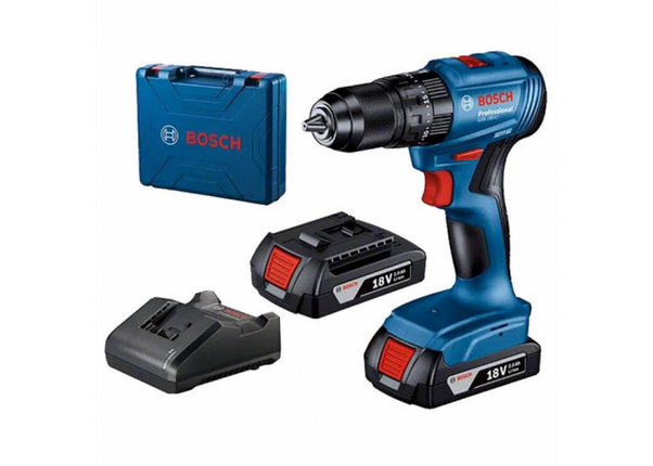 Акумуляторний ударний шуруповерт Bosch Professional GSB 185-LI (06019K3100), фото 1