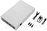 Mini UPS (5V -9V- 12V) для модема, маршрутизатора, роутера 10400 мАч,, фото 3