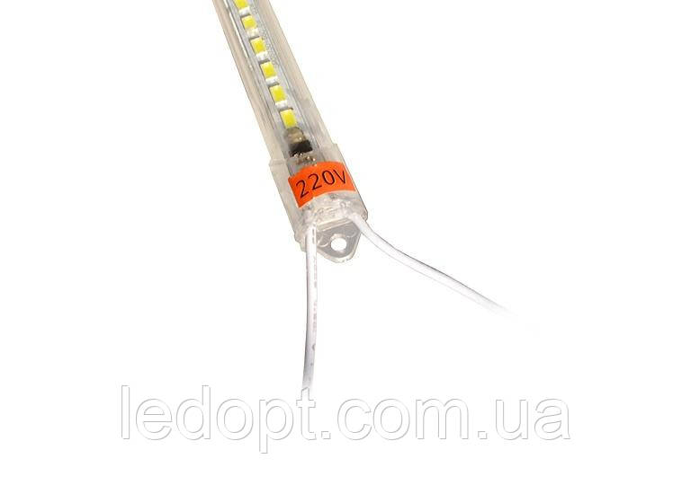 Світлодіодна лінійка SMD 5630 80 LED/m 12 W IP44 220 V 6000-6500 K матова