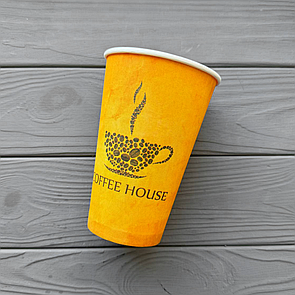 Стакан одношаровий Coffee 500 мл T500C (35шт/уп|700шт/ящ) 91мм