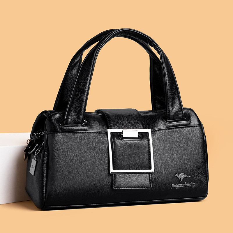 Сумка жіноча Molly Italian Bags Чорний 30х13х16 см (id_1281), фото 1