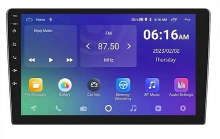 Універсальна магнітола K803, діагональ 10.1" 2+32 GB Android 12