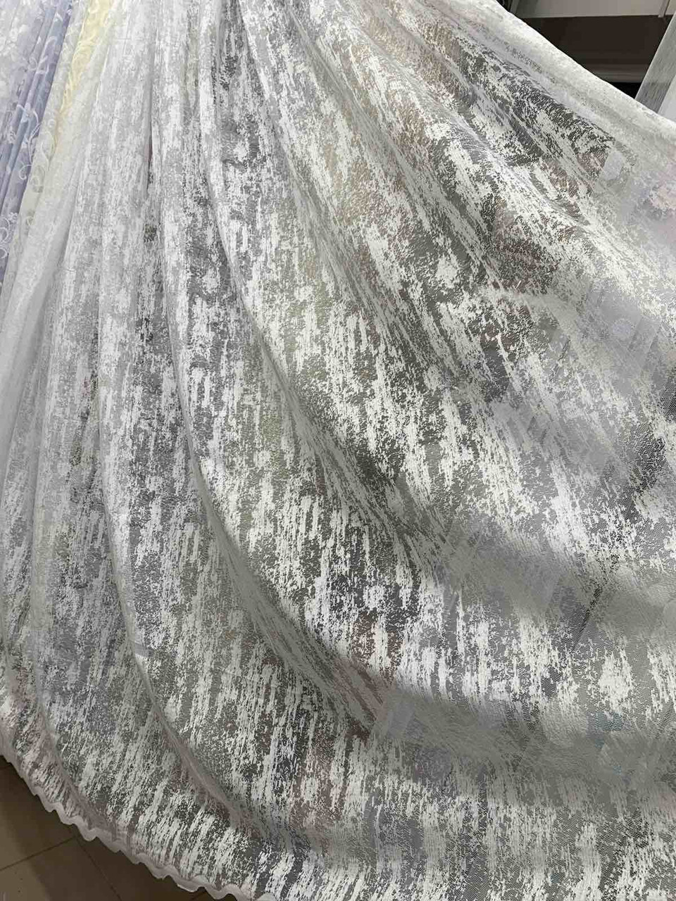 Тюль сітка Жаккард 1,5м №151 оптом