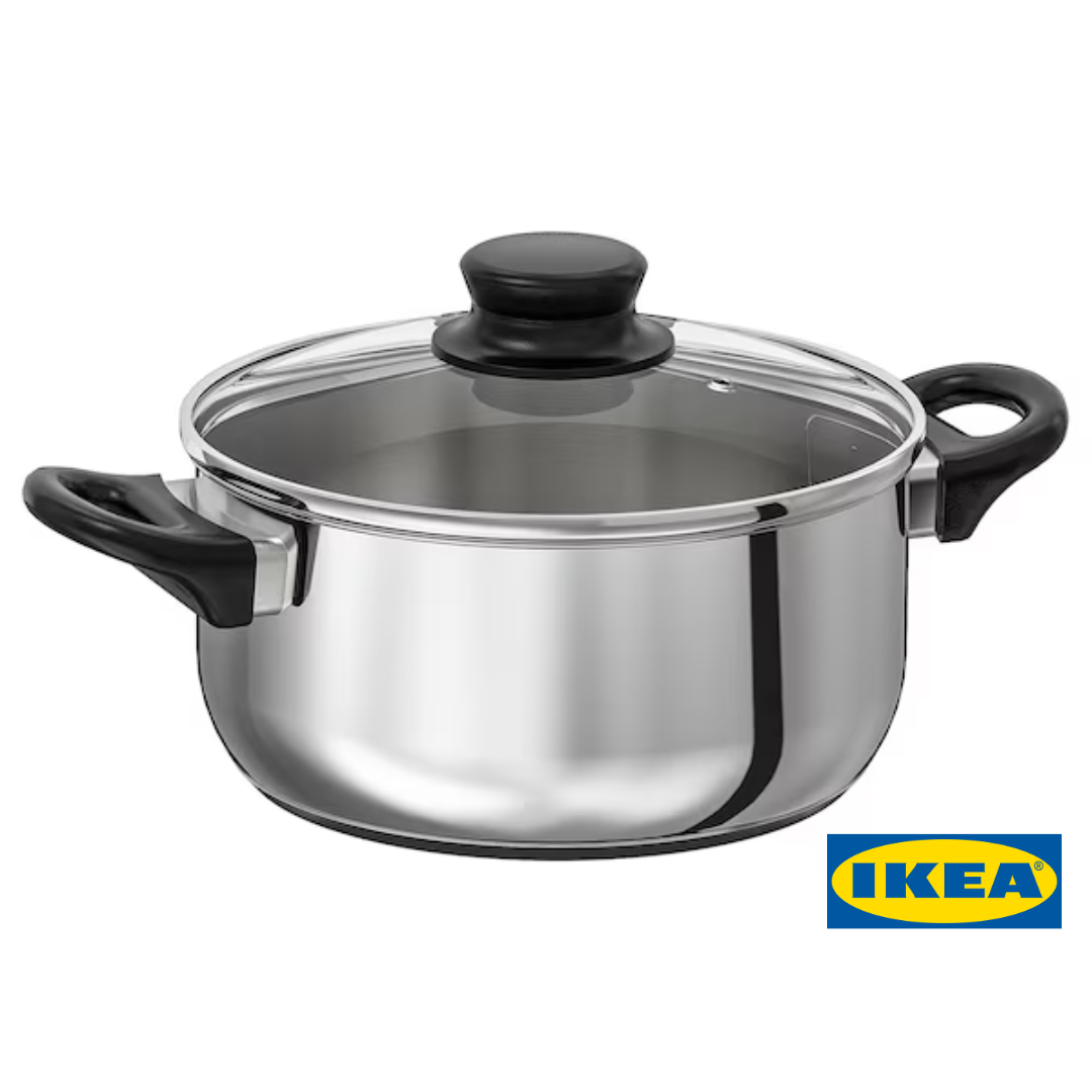 Кастрюля IKEA ANNONS (ИКЕА АННОНС). 80298474. Стальная (ID#1770061736 ...