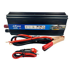 Перетворювач напруги Globus з 12V на 220V AC/DC 2000W