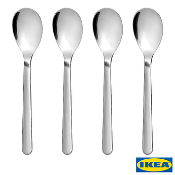 Набір чайних ложок IKEA FORNUFT Довжина – 14 см 804.284.75