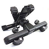 Автомобільне кріплення для планшетів на спинку сидінь Чорний (04072), фото 5