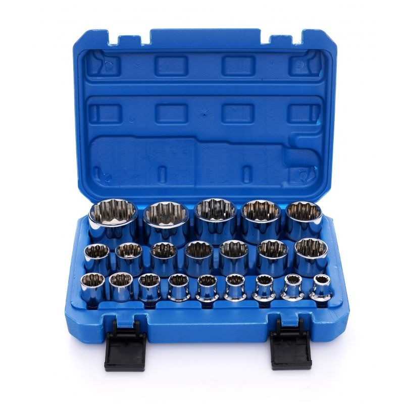 Універсальний набір торцевих головок 1/2" Kraft&Dele KD10348 головки для ключів набір, фото 1