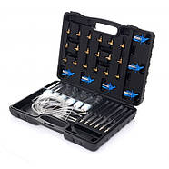 Тестер паливних форсунок 30 ел. Kraft&Dele KD10698 тестер герметричності дизельних форсунок, фото 6