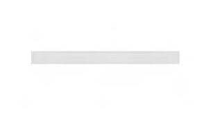 Вентиляційна решітка для каміна Kratki 6х80 см біла пофарбована люфт LUFT/6/80/45S/B