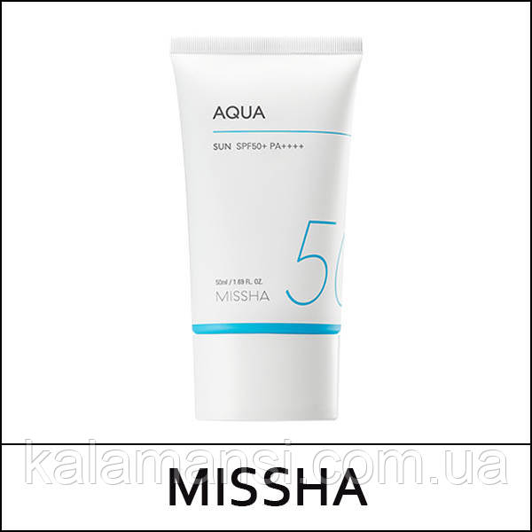 Сонцезахисний гель крем MISSHA All-around Safe Block Aqua Sun Gel SPF50+ PA++++ 50 мл