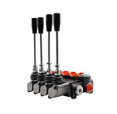 Гідророзподільник з плаваючим положенням Р80 чотирьохсекційний 80 л/хв, Болгарія Badestnost