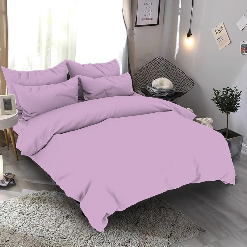 Світла фіолетова бузкова Бязь Gold Lux однотонна, тканина 220 см для постільної білизни, рулон 50 м, Пакистан