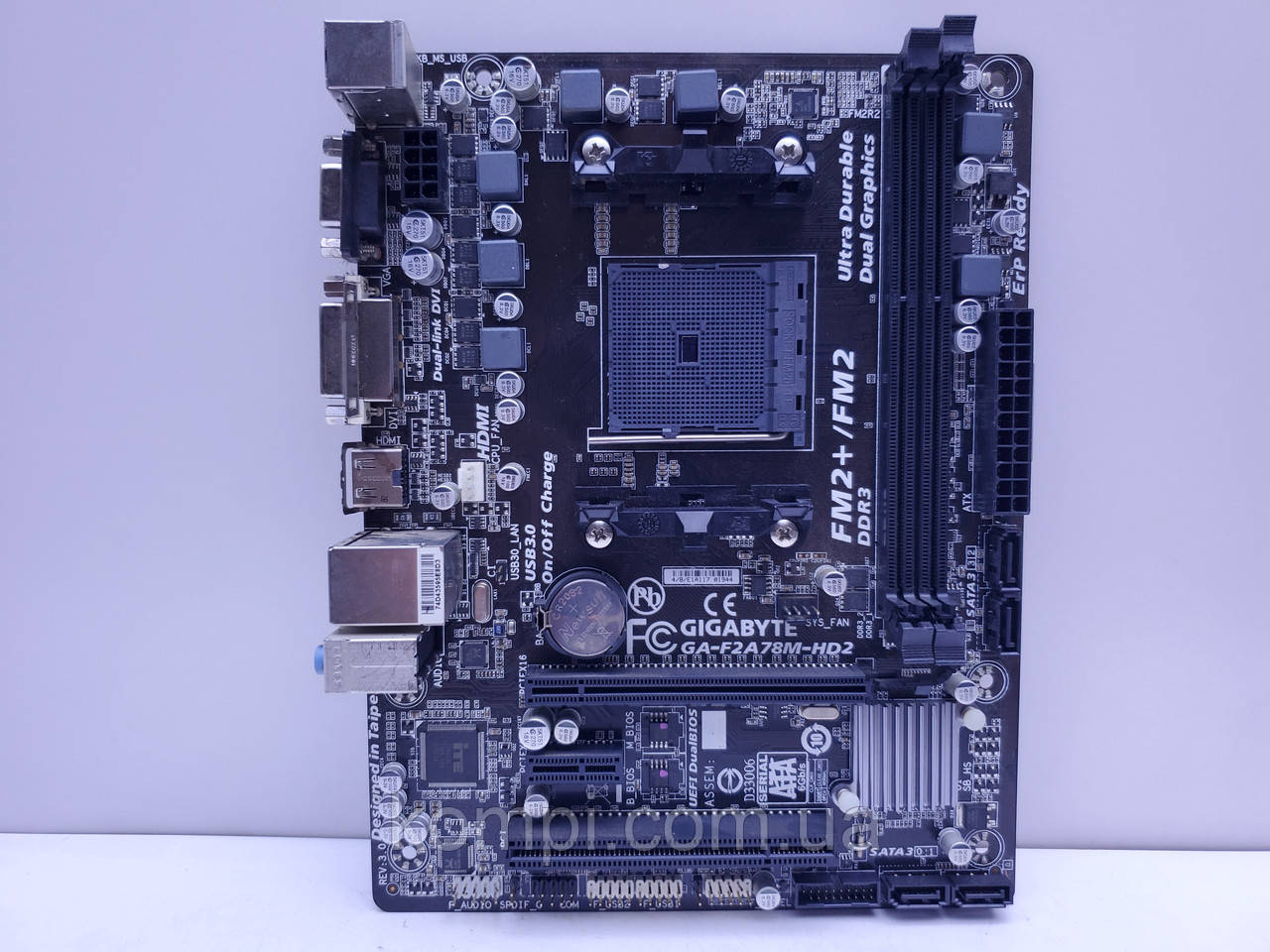 Материнська плата sFM2 GIGABYTE GA-F2A78M-HD2 (Socket FM2+,DDR3,б/у)