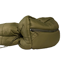Спальний Мішок Трьохсезонний Кокон Wechsel Mudds Autumn 0° M TL Olive/Mud Green Left (232050) Туристичний Спальник, фото 5