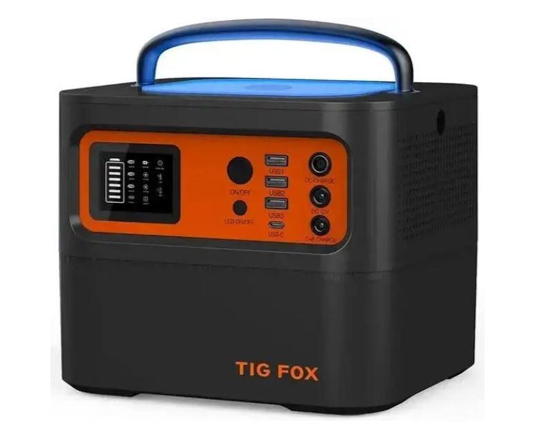 Портативна зарядна станція TIG FOX Portable Power Station T500 540Wh