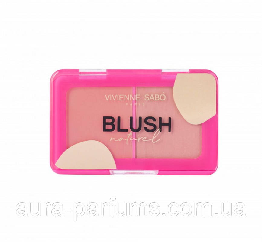 Рум'яна подвійні Vivienne Sabo Blush Naturel
