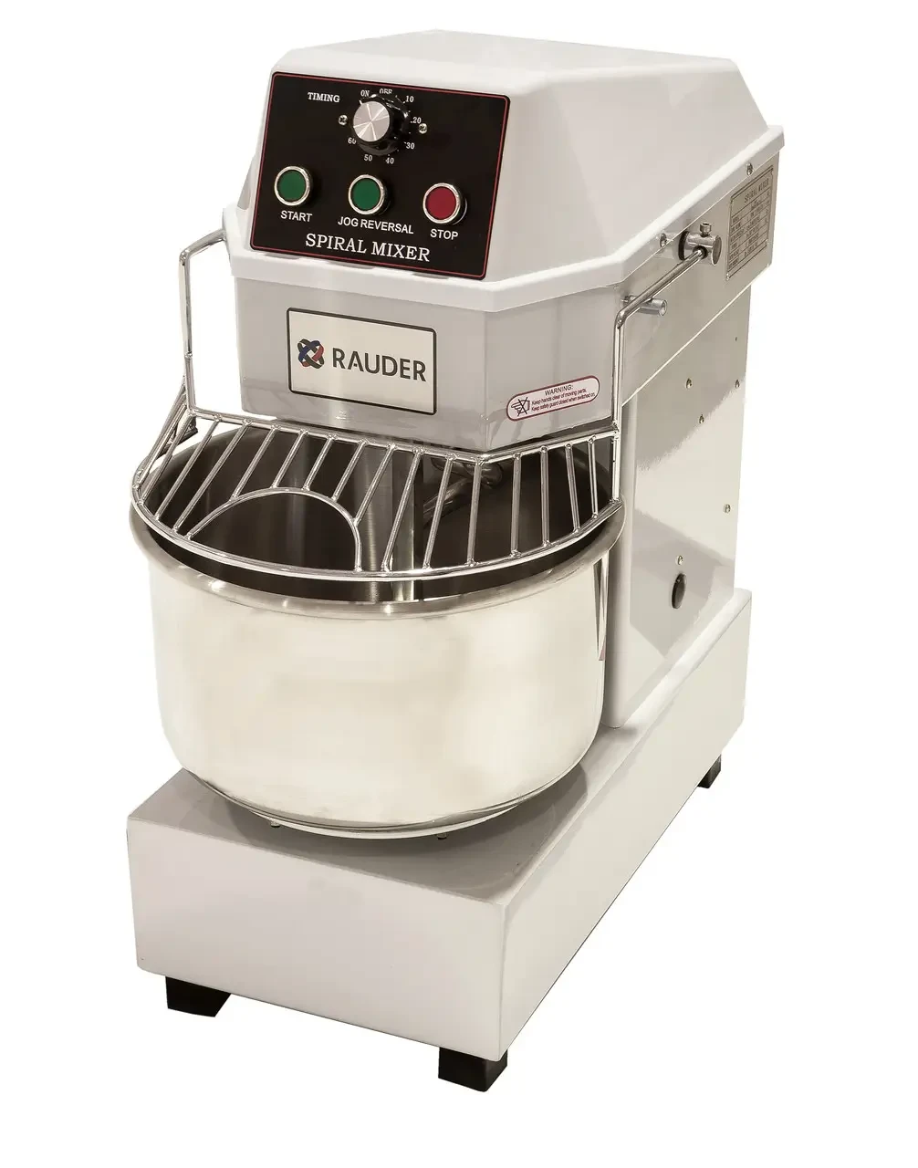 Тістоміс спіральний Rauder LT-30, 30 л, 1 швидкість + реверс, незнімна діжа, для дріжджового тіста, фото 1