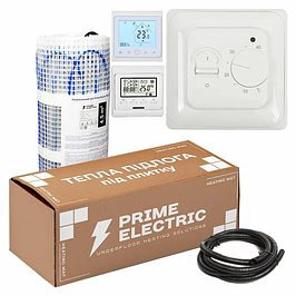 КОМПЛЕКТИ З НАГРІВАЛЬНИМ МАТОМ Prime Electric PM-175 + ТЕРМОРЕГУЛЯТОР