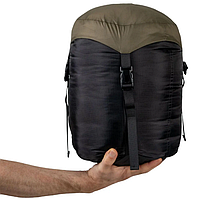 Спальний Мішок Трьохсезонний Кокон Wechsel Mudds Winter -5° M TL Olive/Mud Green Left (232052) Туристичний Спальник, фото 7