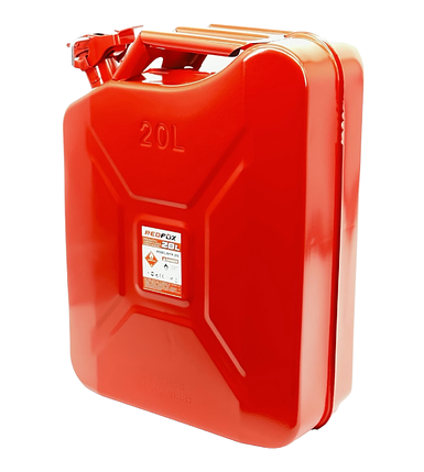 Каністра для палива 20 л RED-FOX металева, фото 1