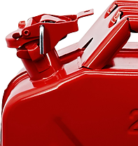 Каністра для палива 20 л RED-FOX металева, фото 2