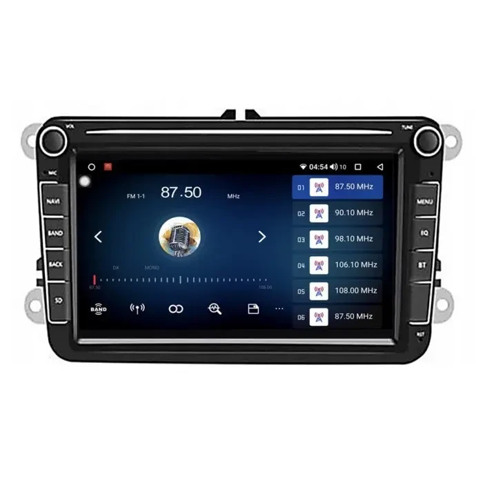 Штатна Магнітола Volkswagen Universal 9" IPS, 4/64 GB, 8Core, 4G SIM, Android 12/Carplay DSP