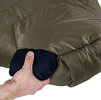 Спальний Мішок Трьохсезонний Кокон Wechsel Mudds Winter -5° L TL Olive/Mud Green Left (232053) Туристичний Спальник, фото 7