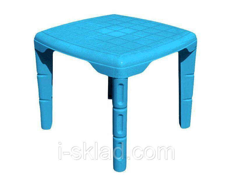 Стіл дитячий квадратний Консенсус  Голубой