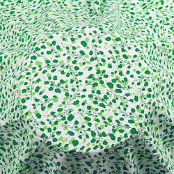 Тканина 100% віскоза LuxFabric 153 г/м² 1,45 м 1 м принт Green twigs