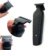 Тример для окантовки та бороди Kemei Total Black (KM-2299), фото 4
