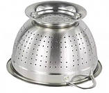 Друшляк сито з неіржавкої сталі 22x13 см. EB-18095 з вушками, фото 3