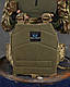 Плитоноска Single Sword піксель зі швидким зняттям ВСУ, Армейська тактична плитоноска бронежилет ЗСУ cordura - фото 9 - id-p2257127442
