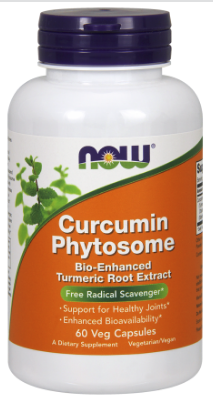 Куркумін з фитосомами Now Foods Curcumin Phytosome 60 vcaps, фото 1