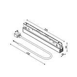 Блок живлення та підвід 100W DC48V МТ08 (чор), фото 4