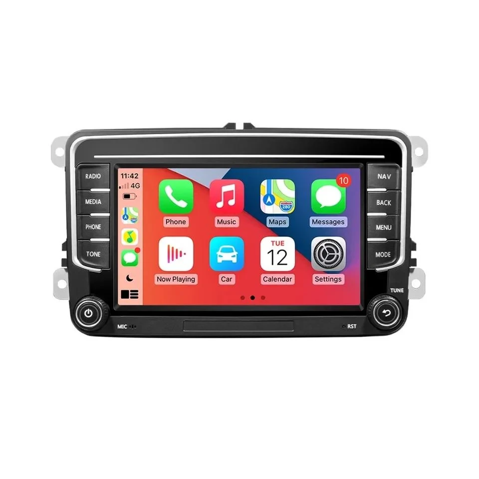 Штатна Magнітола Volkswagen 7" UNIVERSAL Android 12 4+32GB IPS With carpl K7021 автомобільна стереосистема