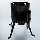 Піч під казан GRUY-8, 8 літрів + корона. Вогнище під казан, фото 7